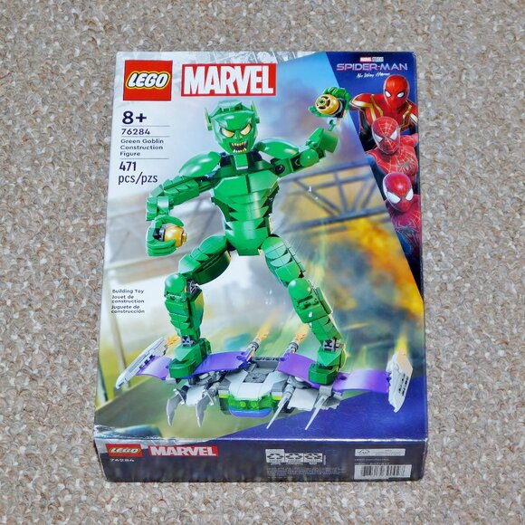 Lego Other - LEGO Marvel Spider-Man No Way Home Green Goblin Construction Figure New 76284